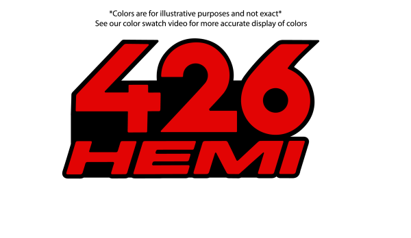 426 Hemi badge