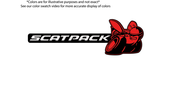 Scat pack Bee grille badge