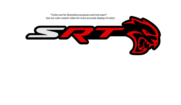 Hellcat SRT combo grille badge