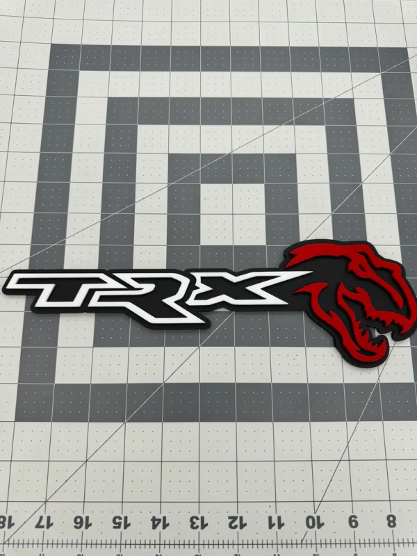 Alternative view of Trex/TRX Design #2 combo badge single