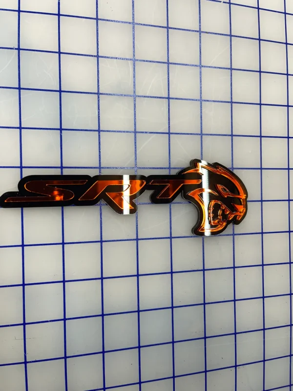 SRT Hellcat trunk badge - Image 3