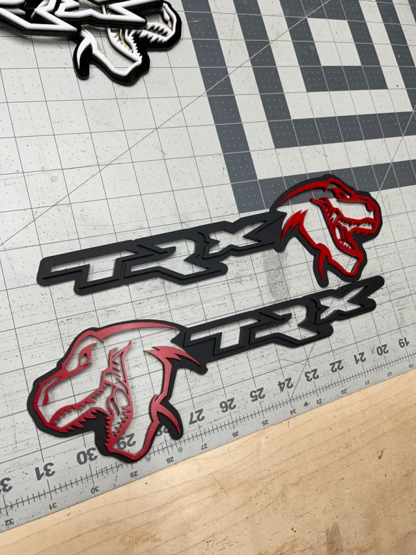 TREX/TRX combo badge pair - Image 4