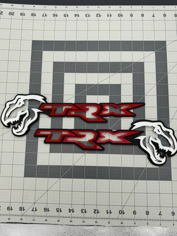 Trex/TRX Design #2 combo badge pair - Image 5