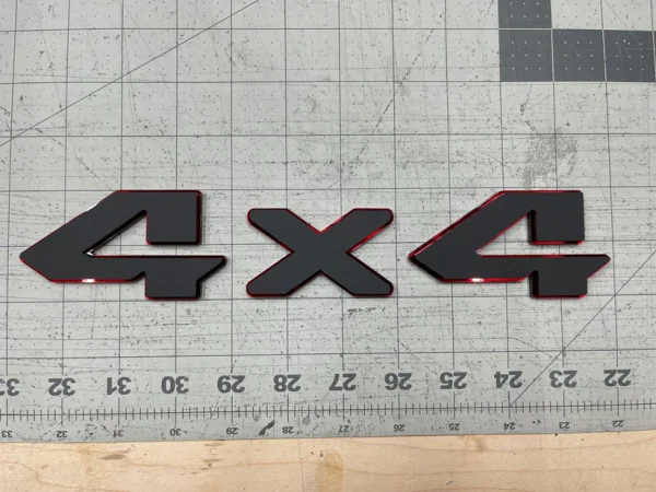 4x4 OEM tailgate badge - Image 7
