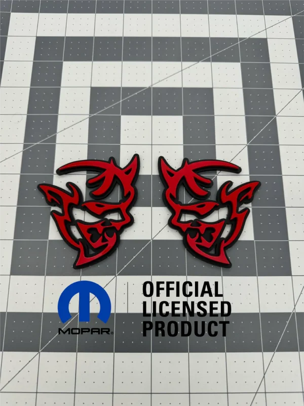 Demon head pair - Image 4