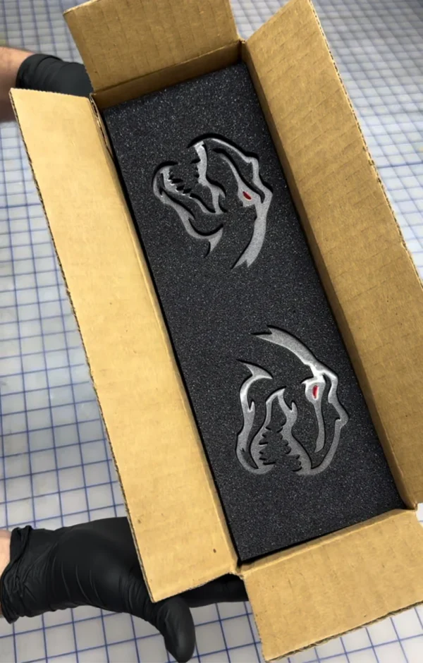 Trex Head Pair Design #2 - Image 3