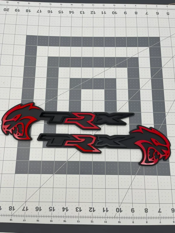 Hellcat TRX combo badge pair - Image 4