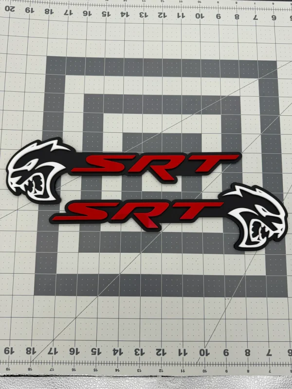 Hellcat SRT combo badge pair - Image 4