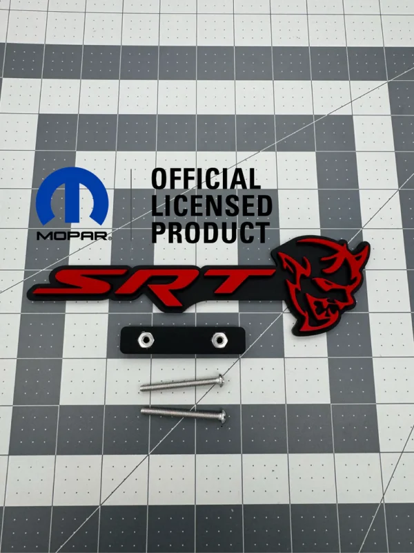 SRT Demon Grille badge