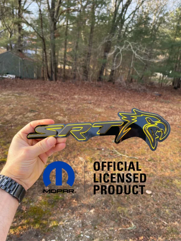 SRT Hellhawk V1 grille badge - Image 7