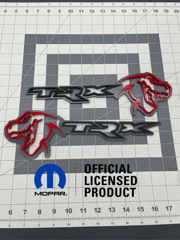 TREX/TRX combo badge pair