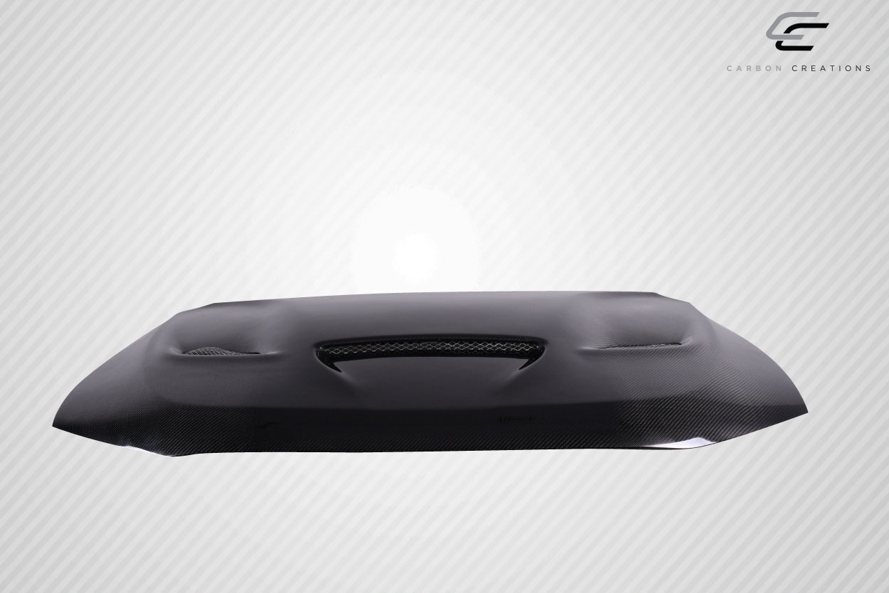 Carbon Creations Hellcat Look Hood (Dodge Durango 2011+) Carbon Fiber - Image 4