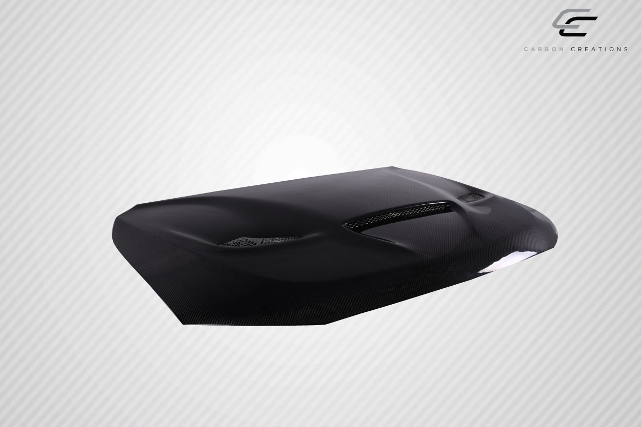 Carbon Creations Hellcat Look Hood (Dodge Durango 2011+) Carbon Fiber - Image 5