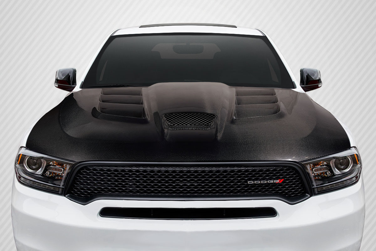 Carbon Creations Viper Hood (Dodge Durango 2011+) Carbon Fiber