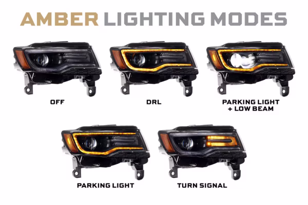 Morimoto XB Led Headlights GEN II (Jeep Grand Cherokee) 2014-2021 - Image 3