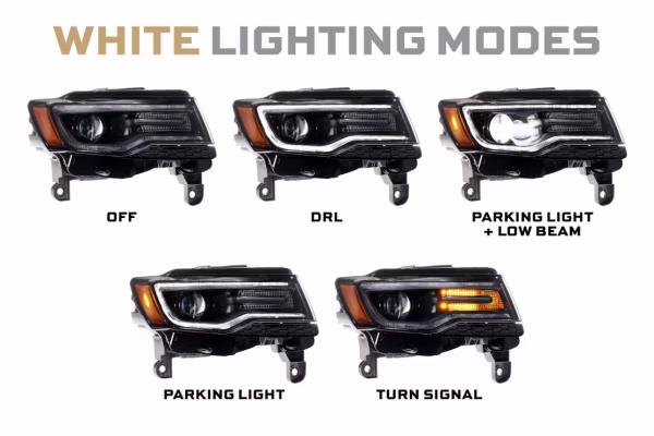 Morimoto XB Led Headlights GEN II (Jeep Grand Cherokee) 2014-2021 - Image 4