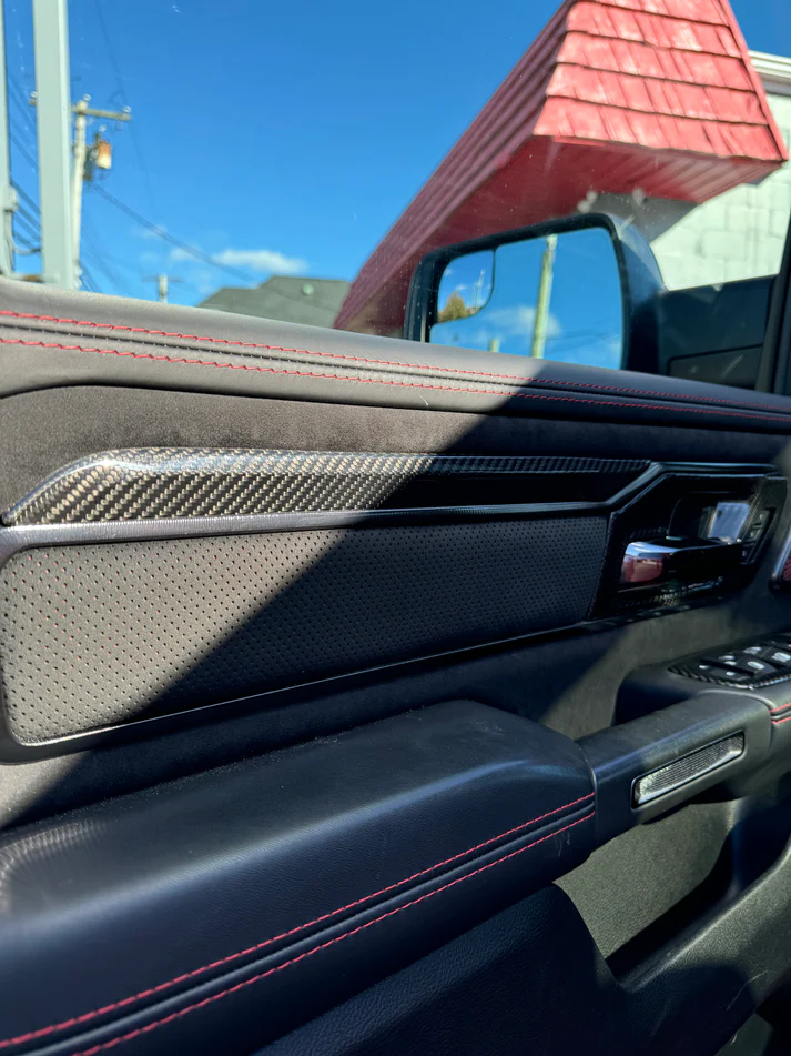 Carbon Fiber Door Applique Covers (Ram TRX / RHO) - Image 2