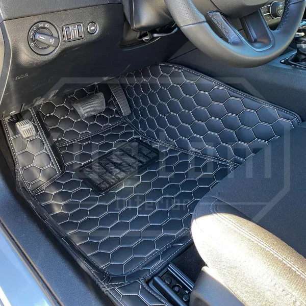 Kustom Interior Honeycomb Leather Floor Mat (Ram TRX) - Image 3