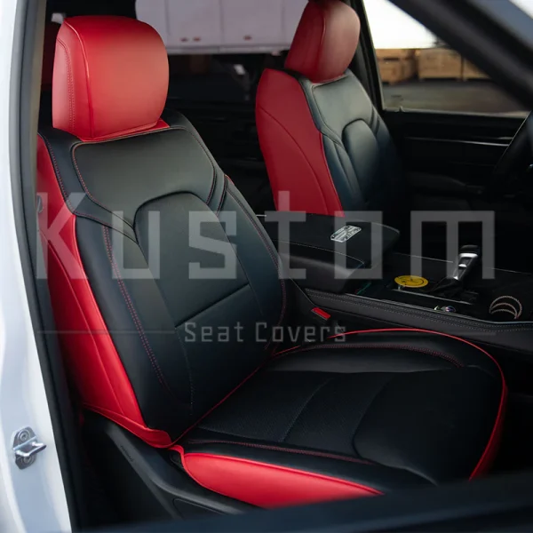 Kustom Interior Premium Leather Seat Covers Kit (Ram TRX / RHO) - Image 16