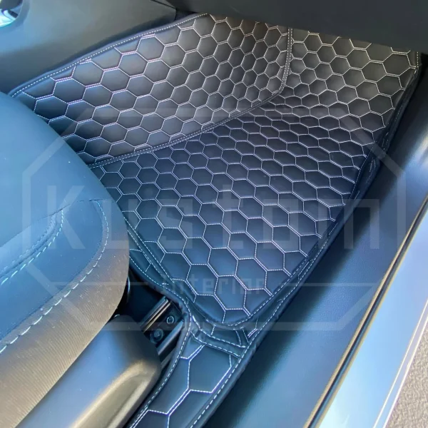 Kustom Interior Honeycomb Leather Floor Mat (Ram TRX) - Image 6