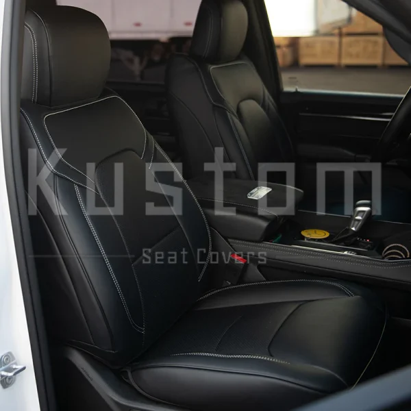 Kustom Interior Premium Leather Seat Covers Kit (Ram TRX / RHO) - Image 12