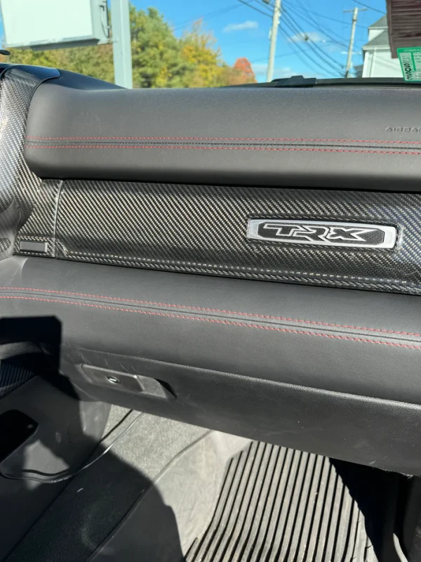Glovebox Carbon Fiber Trim Panel (Ram TRX / RHO) - Image 4