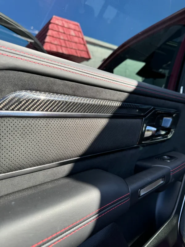 Carbon Fiber Door Applique Covers (Ram TRX / RHO) - Image 4
