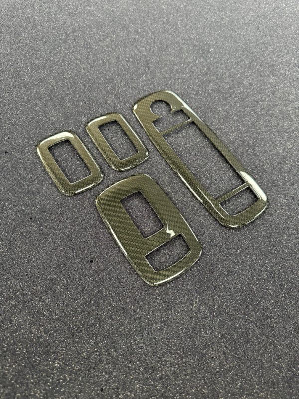 Carbon Fiber Window Switch Bezel Covers (Ram TRX / RHO) - Image 3