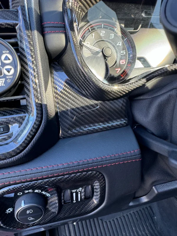 Carbon Fiber Driver Side Dash Panel Cover (Ram TRX / RHO)