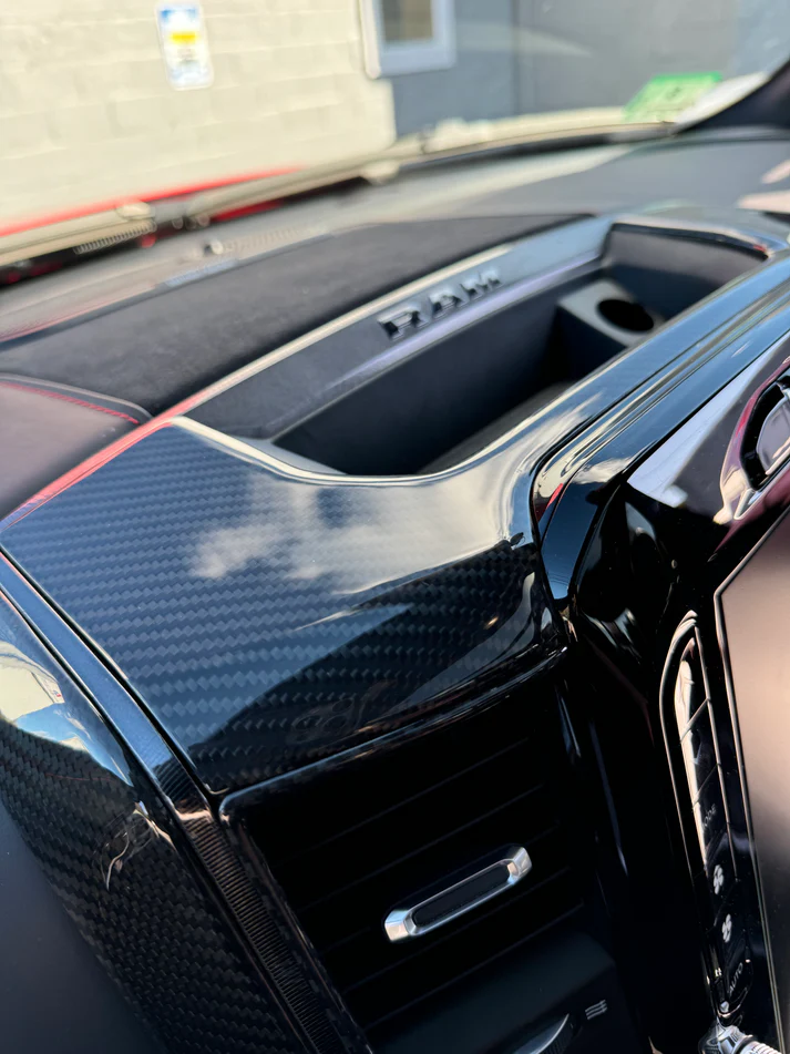 Uconnect Carbon Fiber Top Trim Panel (Ram TRX / RHO)
