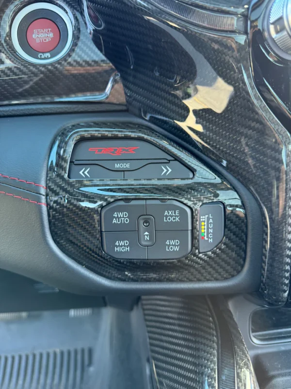 Drive Mode Selector Carbon Fiber Cover (Ram TRX / RHO)