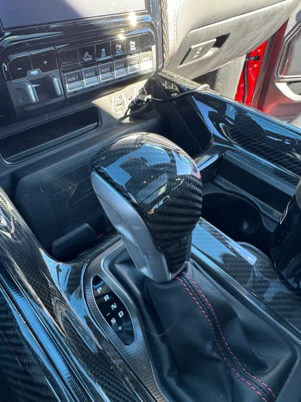 Carbon Fiber Shifter Cover (Ram TRX / RHO)