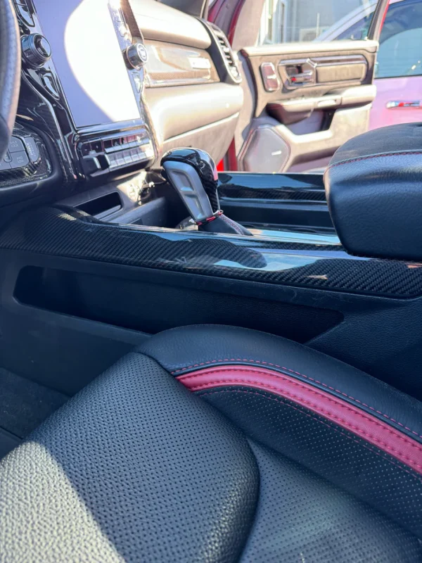 Carbon Fiber Center Console Side Covers (Ram TRX / RHO)