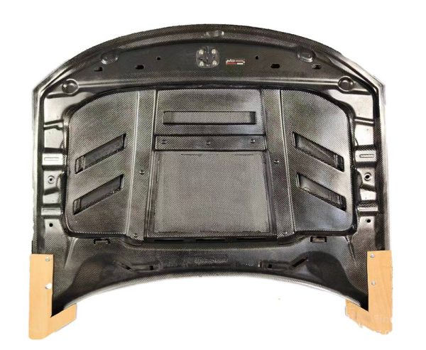 VIS Racing Terminator Hood (Charger 2015-2023) Double Sided Carbon Fiber - Image 7