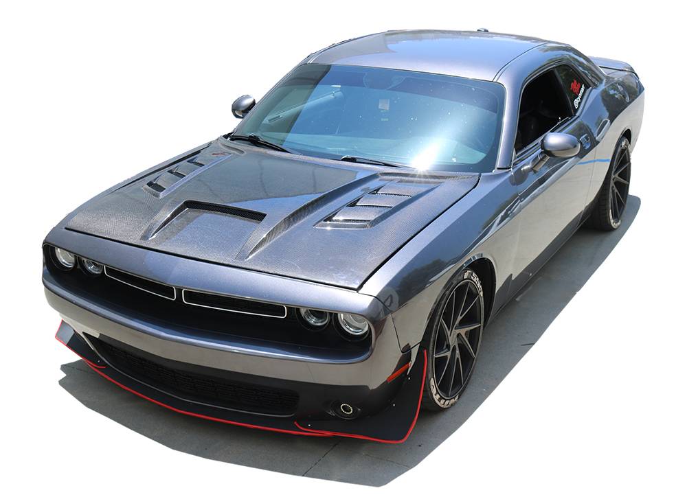 VIS Racing Terminator Carbon Fiber Hood (Challenger 2008-2023) - Image 4