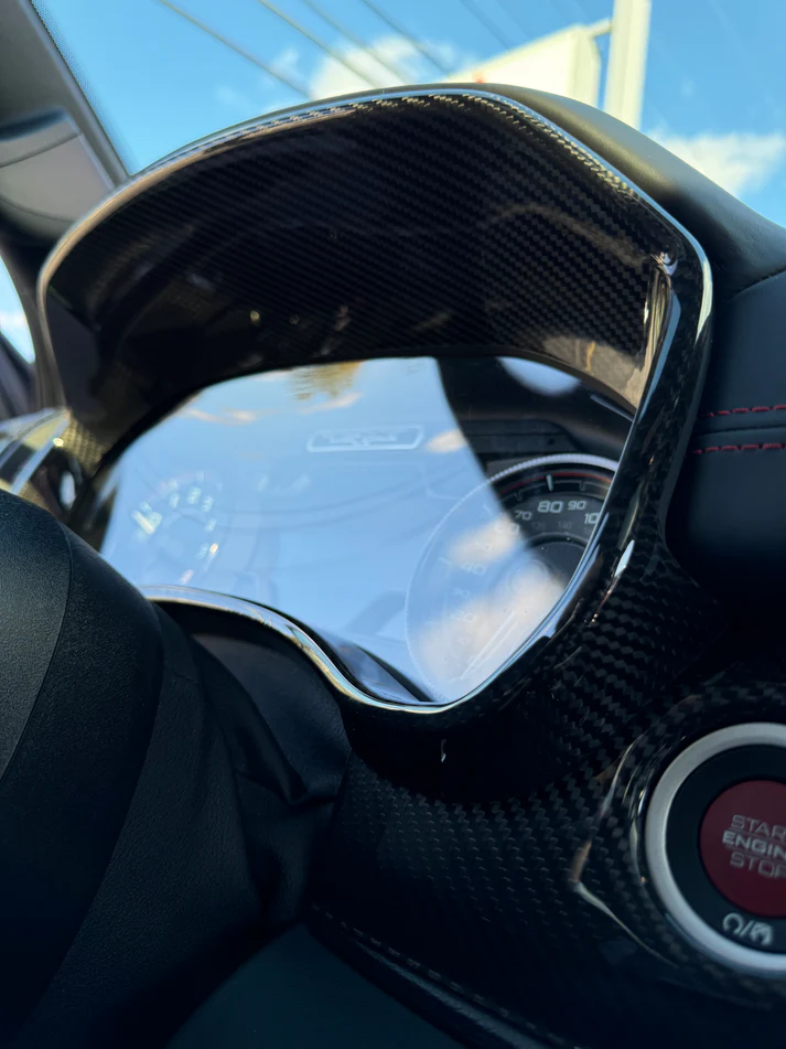 Instrument Gauge Bezel Carbon Fiber Cover (Ram TRX / RHO) - Image 7