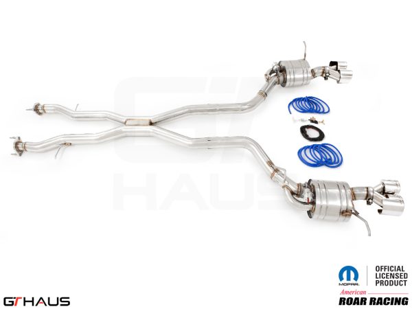 GT HAUS Cat Back (Jeep Trackhawk 2018-2021) STAINLESS STEEL - Image 3
