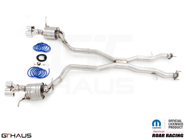 GT HAUS Cat Back (Jeep Trackhawk 2018-2021) STAINLESS STEEL - Image 5
