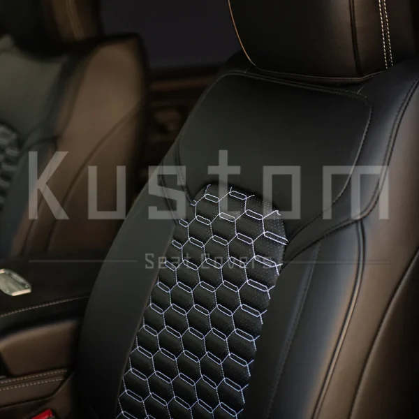 Kustom Interior Premium Leather Seat Covers Kit (Ram TRX / RHO) - Image 5