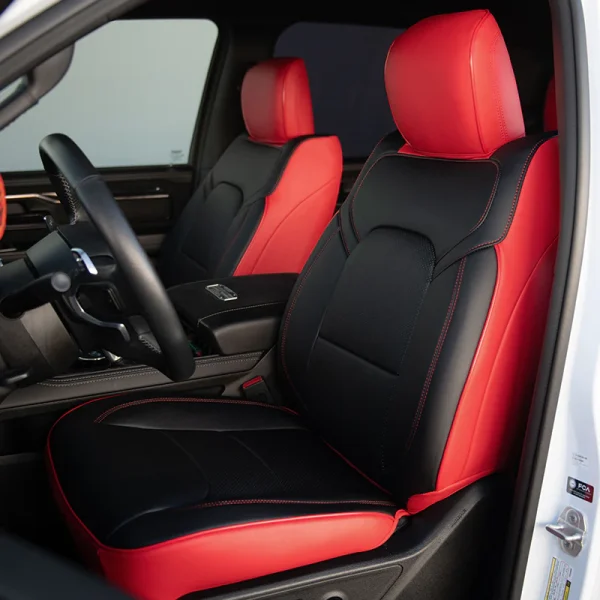Kustom Interior Premium Leather Seat Covers Kit (Ram TRX / RHO) - Image 15