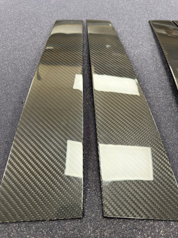 Carbon Fiber Exterior Window Pillar Covers (Ram TRX / RHO) - Image 2