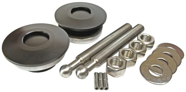 Quik-Latch Low Profile Hood Pins