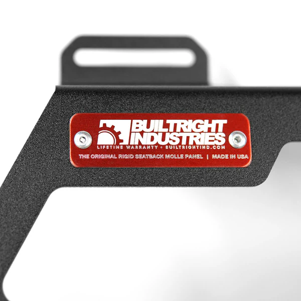 BUILTRIGHT Seat Back Tech Plate Molle Kit (Ram 1500) 2019+ - Image 4