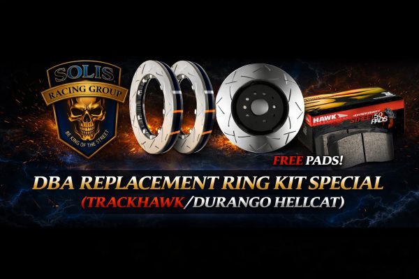 DBA Replacement Ring Kit Special (Trackhawk/Durango Hellcat)