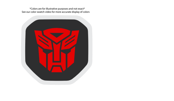 Autobot Shield tailgate badge