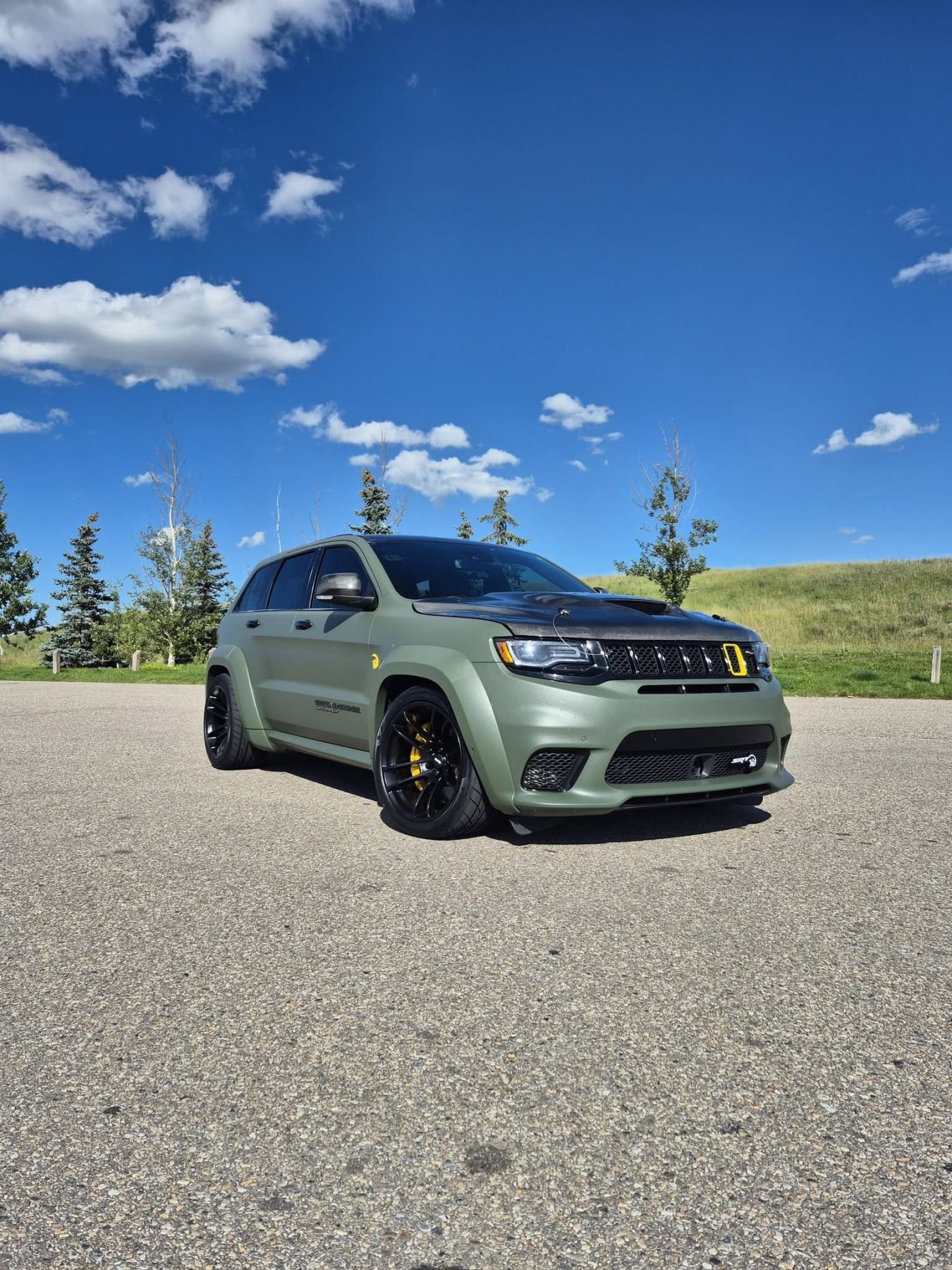 Fender Flare Wide Body Kit (Jeep SRT / Trackhawk) Installed Package - Image 21