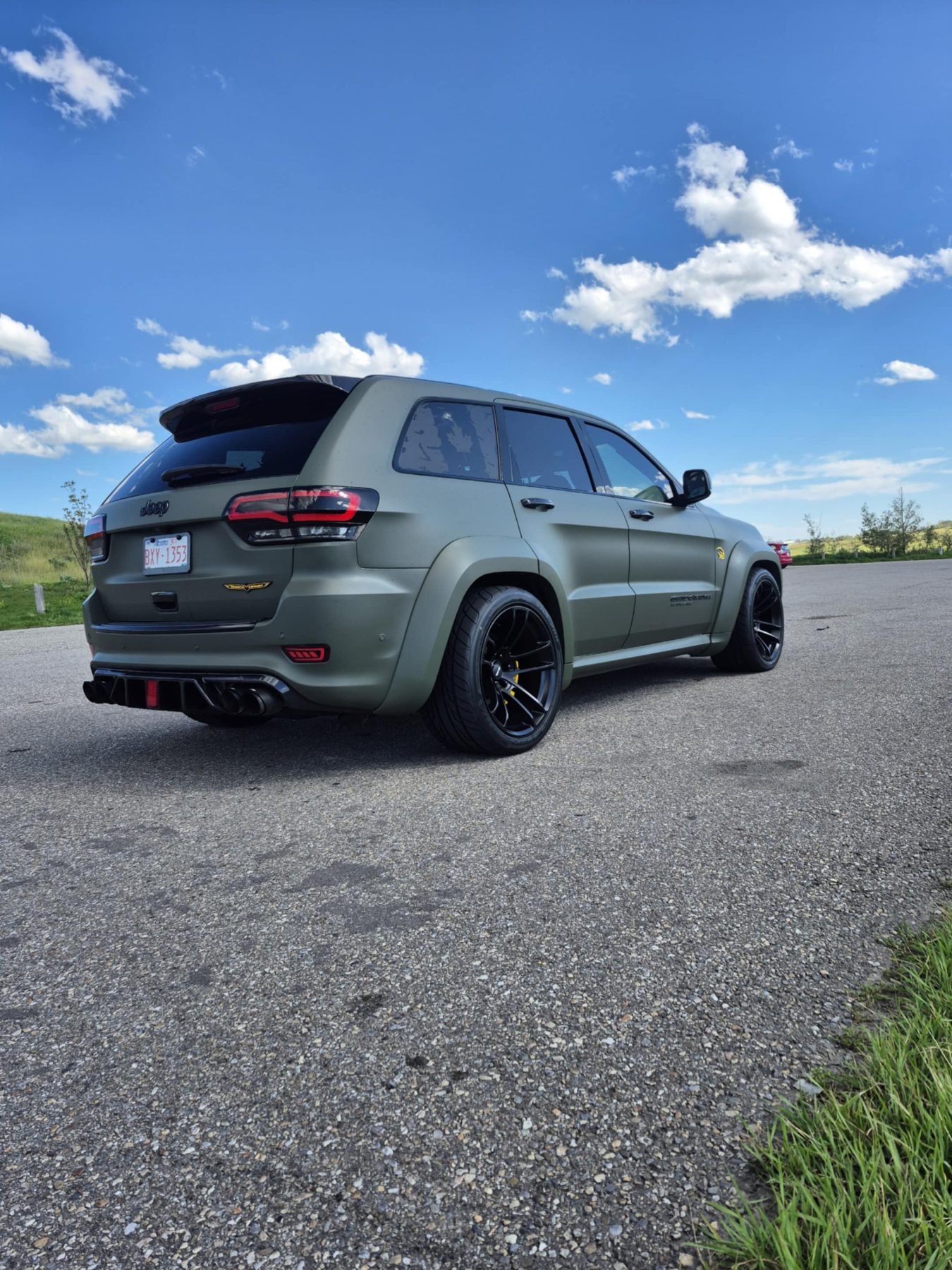 Fender Flare Wide Body Kit (Jeep SRT / Trackhawk) Installed Package - Image 9