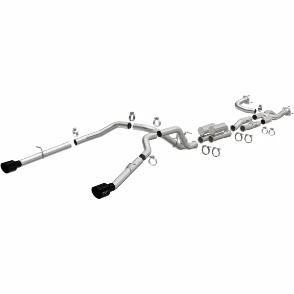 MagnaFlow 2025 Ram RHO 1500 SPEQ Series Black Chrome Cat-Back Performance Exhaust System