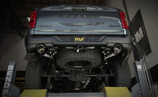 MagnaFlow 2025 Ram RHO 1500 SPEQ Series Black Chrome Cat-Back Performance Exhaust System - Image 4