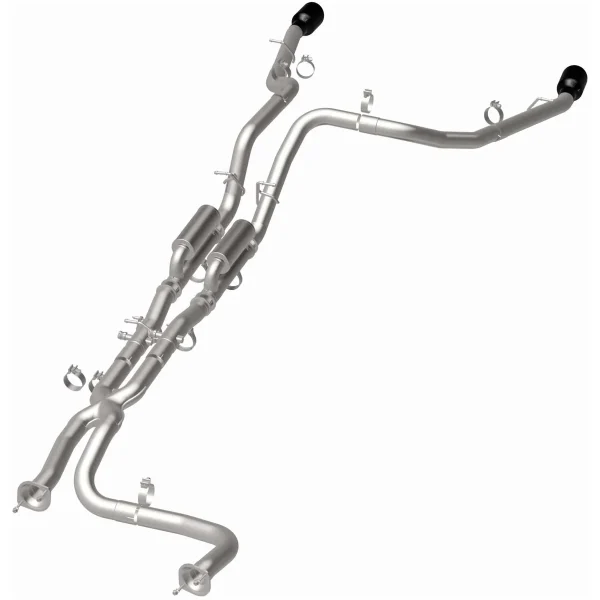 MagnaFlow 2025 Ram RHO 1500 SPEQ Series Black Chrome Cat-Back Performance Exhaust System - Image 6